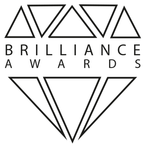Brilliance Awards logo- black and white