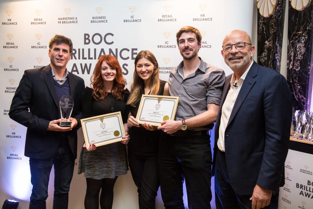 Official Brilliance Awards 2017 — Ceremony at The Bentley Hotel London