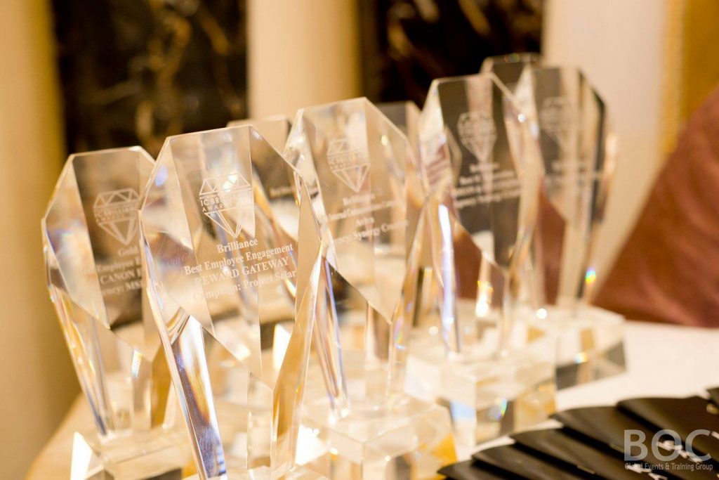 Official Brilliance Awards Trophy — Verified 2016 Excellence Award